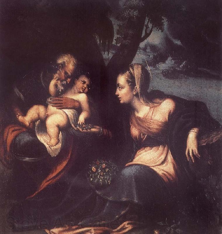 Sofonisba Anguisciola The Sacred Family Spain oil painting art